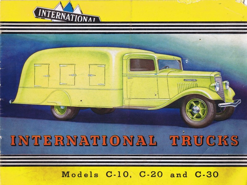 IHC Brochure for C-10 C-20 C-30 model trucks