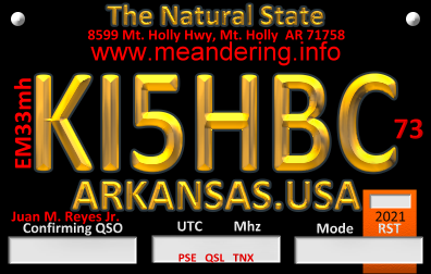 KI5HBC – QSL Cards